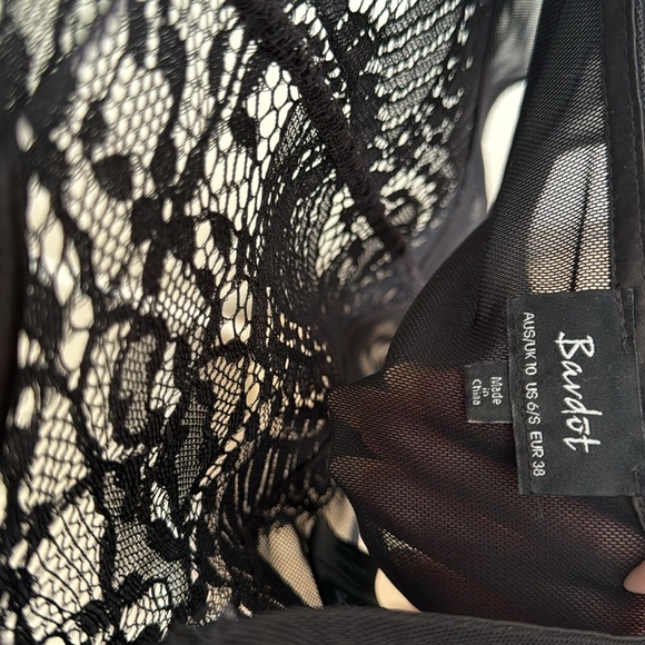 Revolve Bardot Lace Bodysuit - Picture 6 of 7